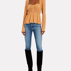 JONATHAN SIMKHAI Plisse top